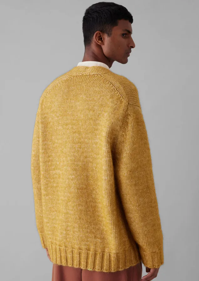 alpaca_wool_vneck_cardigan_3.webp Knitwear-TOAST Alpaca Wool V-Neck Cardigan DijonYellow