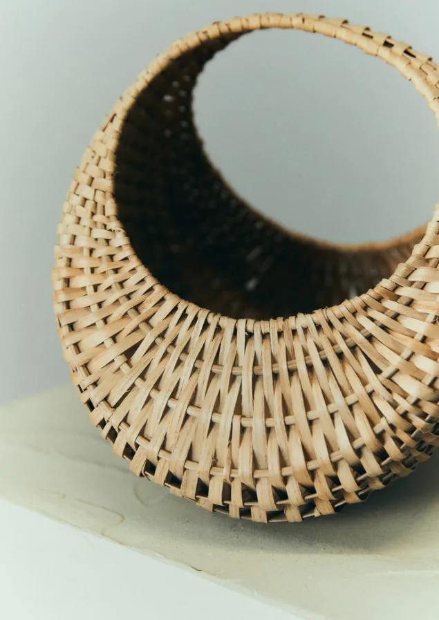 Outdoor | Baskets-TOAST Amy Krone Globe Basket Natural