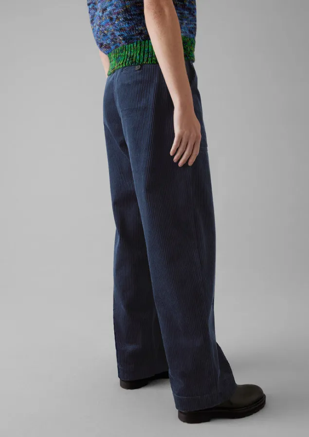 annie_organic_cord_full_length_trousers_14-1.webp Cord | Workwear-TOAST Annie Organic Cord Full Length Trousers DustyNavy
