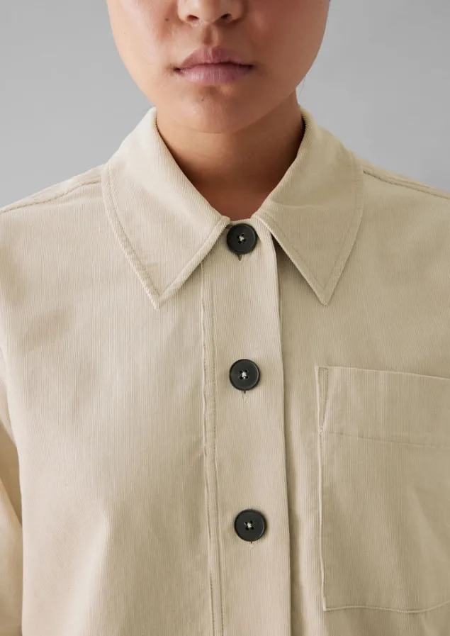 baya_patch_pocket_organic_cord_shirt_10.webp Cord | Workwear-TOAST Baya Patch Pocket Organic Cord Shirt Moonstone