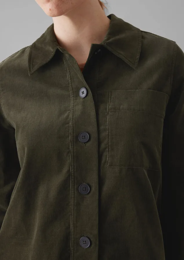 baya_patch_pocket_organic_cord_shirt_12-2.webp Cord | Workwear-TOAST Baya Patch Pocket Organic Cord Shirt Seaweed