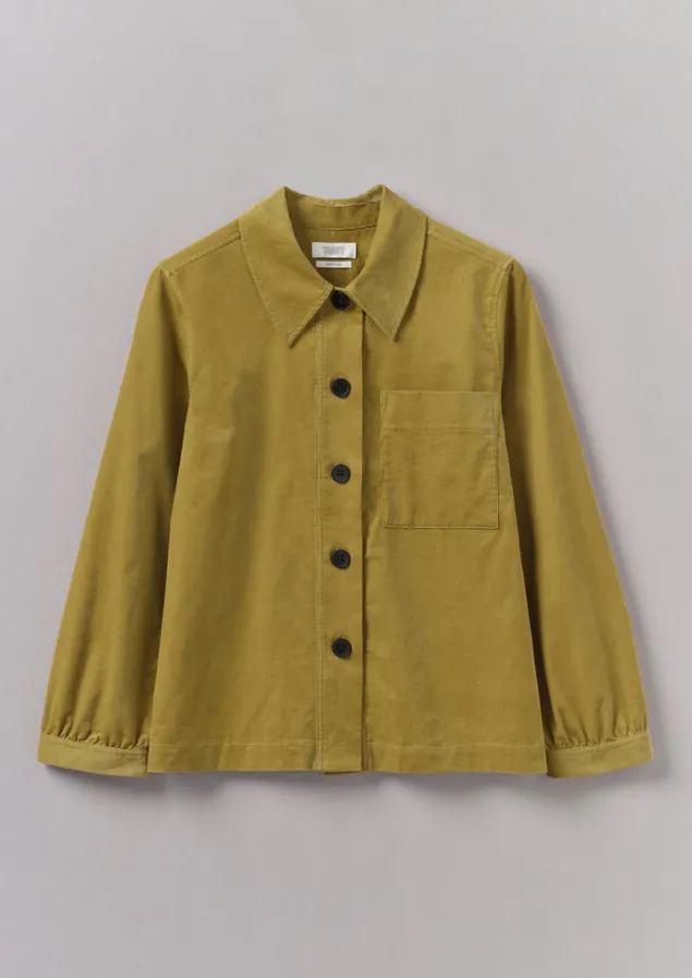 baya_patch_pocket_organic_cord_shirt_15-1.webp Cord | Workwear-TOAST Baya Patch Pocket Organic Cord Shirt GoldenOlive