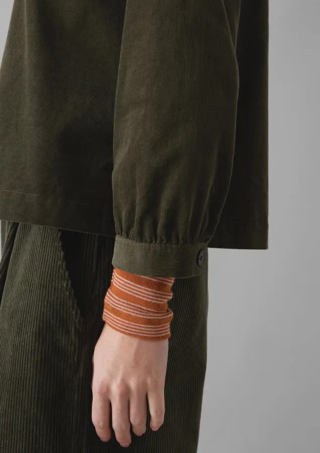 baya_patch_pocket_organic_cord_shirt_8-2.webp Cord | Workwear-TOAST Baya Patch Pocket Organic Cord Shirt Seaweed