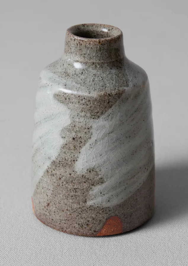 bert_jones_bottle_vase_11.webp Decorative Pieces | Ceramics-TOAST Bert Jones Bottle Vase SpeckledGrey