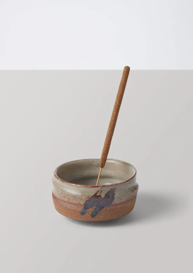 bert_jones_incense_holder_6-1.webp Decorative Pieces | Ceramics-TOAST Bert Jones Incense Holder Shino