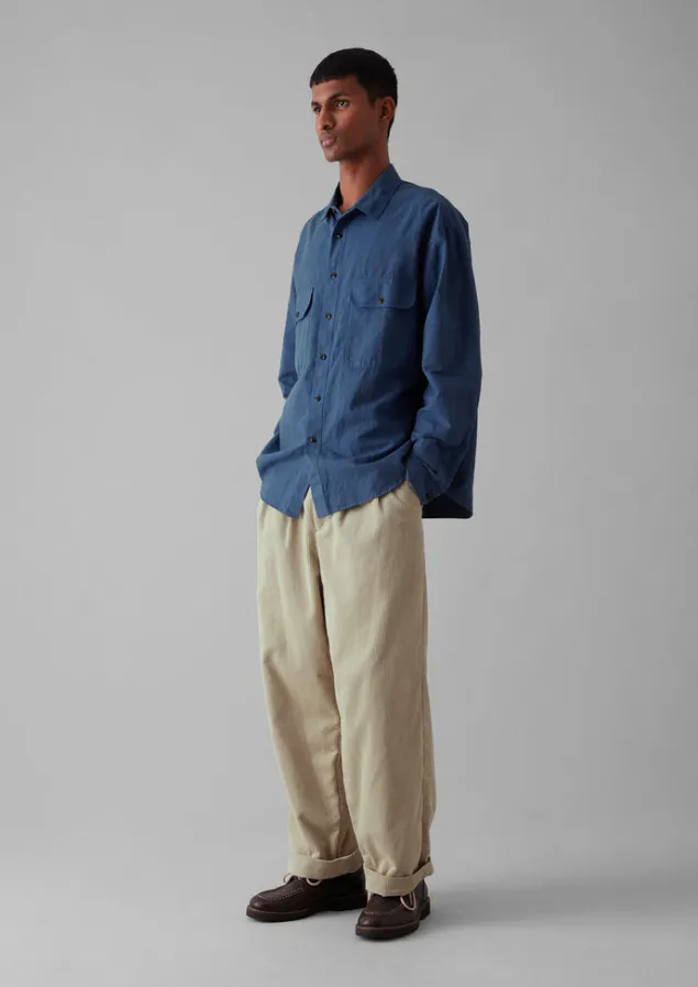 bill_organic_cord_wide_leg_trousers_3.webp Cord | Trousers-TOAST Bill Organic Cord Wide Leg Trousers Moonstone