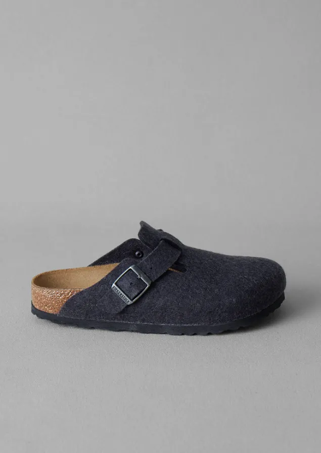 birkenstock_boston_felted_clogs_2.webp Slippers | Nightwear-TOAST Birkenstock Boston Felted Clogs Anthracite