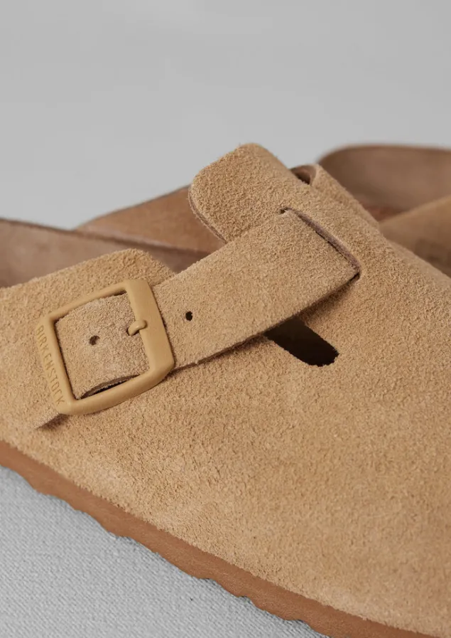 birkenstock_boston_suede_clogs_2.webp Shoes | Slippers-TOAST Birkenstock Boston Suede Clogs Latte