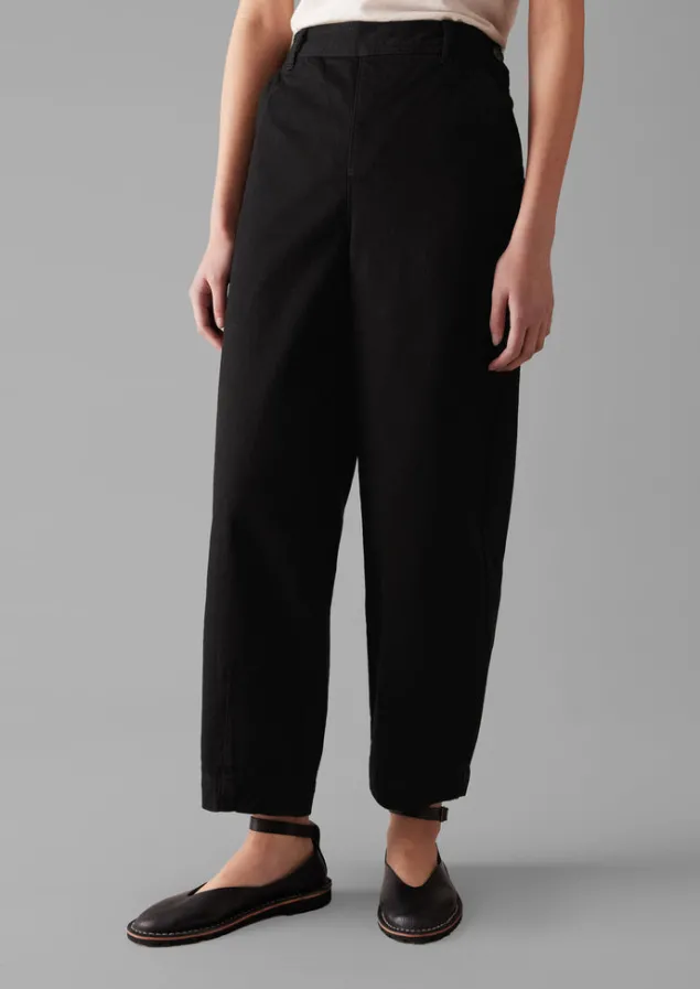 black_denim_side_button_trousers_6.webp Denim | Jeans-TOAST Denim Side Button Trousers Black