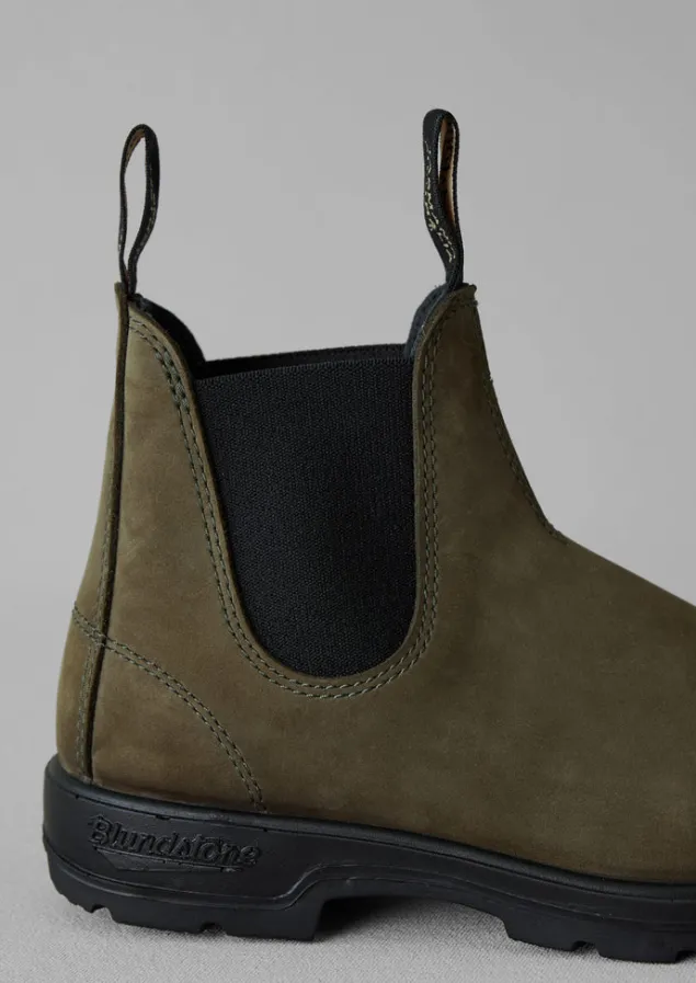 blundstone_nubuck_chelsea_boots_2.webp Boots-TOAST Blundstone Nubuck Chelsea Boots Forest