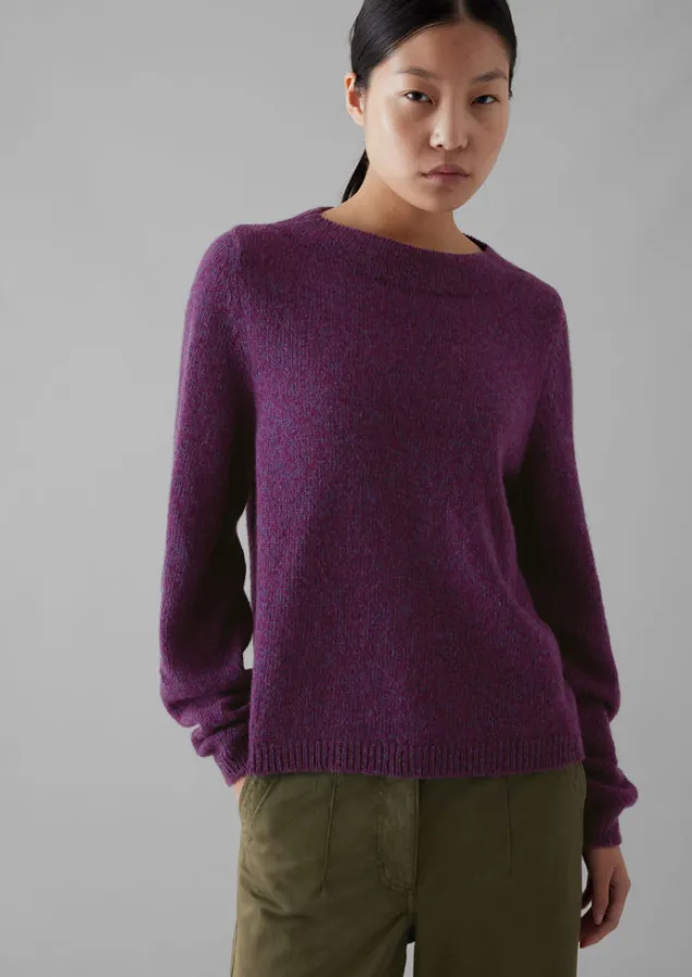 boat_neck_wool_sweater_3.webp Knitwear-TOAST Boat Neck Wool Sweater Amethyst