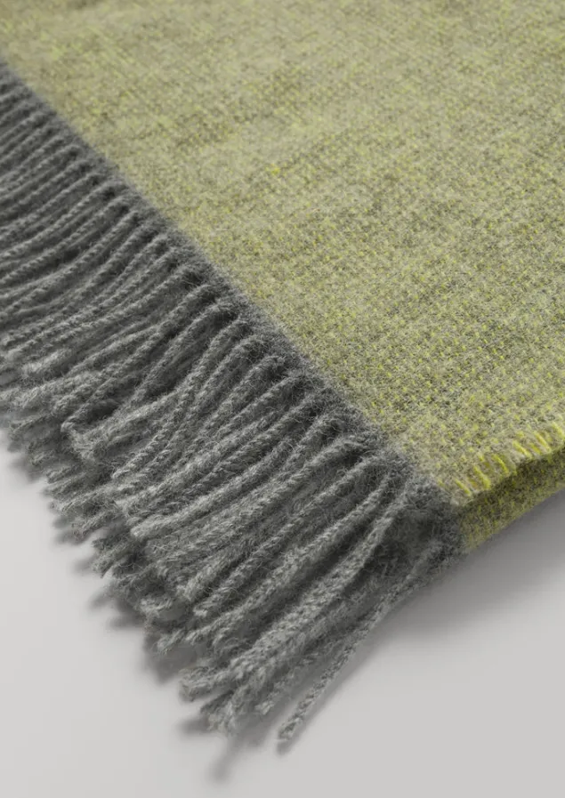 brior_wool_blanket_2-1.webp Textiles | Blankets & Throws-TOAST Brior Wool Blanket Pollen/Anthracite