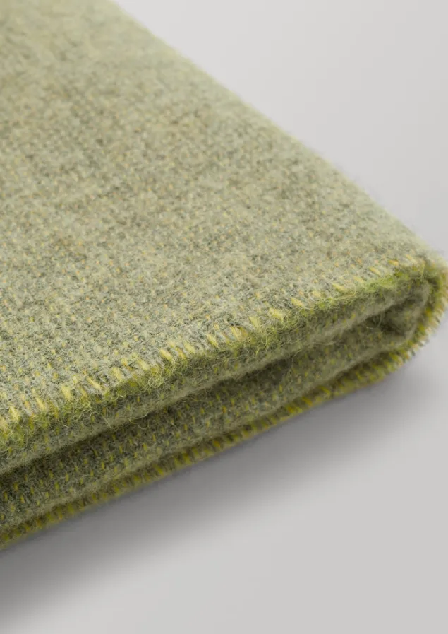 brior_wool_blanket_3-1.webp Textiles | Blankets & Throws-TOAST Brior Wool Blanket Pollen/Anthracite