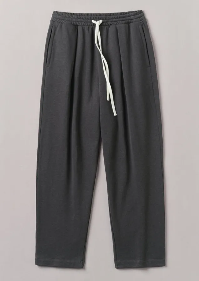 brushed_cotton_hemp_lounge_trousers_6.webp Loungewear | Trousers-TOAST Brushed Cotton Hemp Lounge Trousers Charcoal