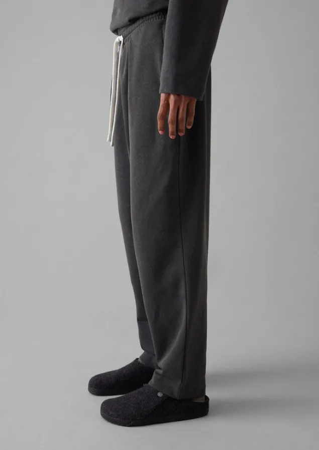 brushed_cotton_hemp_lounge_trousers_8.webp Loungewear | Trousers-TOAST Brushed Cotton Hemp Lounge Trousers Charcoal