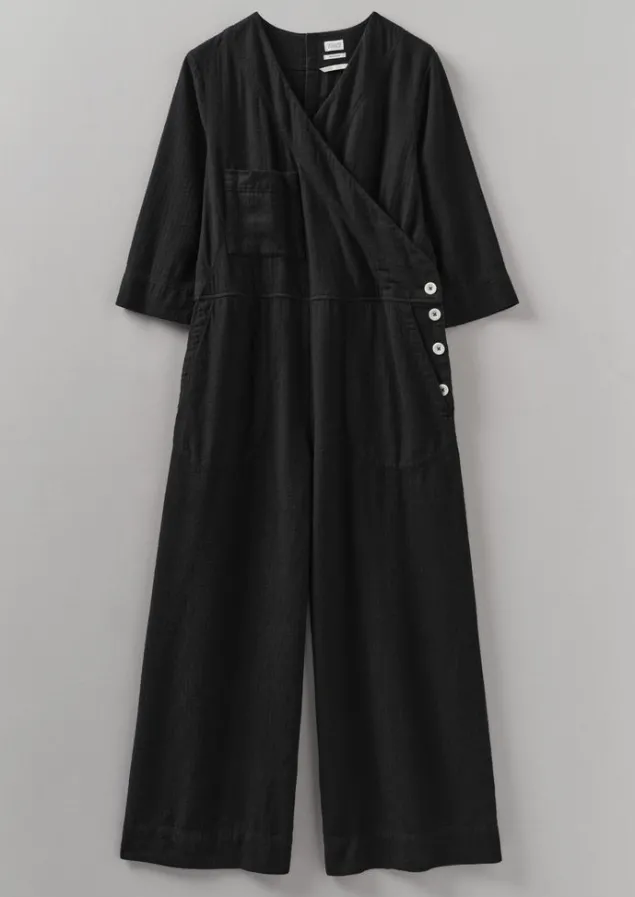 brushed_cotton_linen_herringbone_jumpsuit_12.webp Linen | Loungewear-TOAST Brushed Cotton Linen Herringbone Jumpsuit Slate