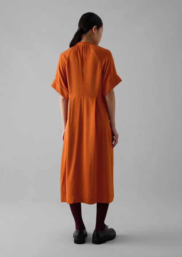 bryn_satin_crepe_dress_2.webp Dresses-TOAST Bryn Satin Crepe Dress Spice