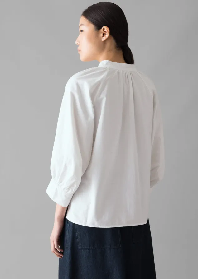 catrin_cotton_oxford_easy_shirt_3-1.webp Shirts | Tops & Tees-TOAST Catrin Cotton Oxford Easy Shirt White