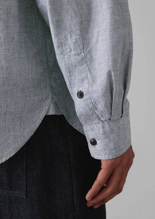 chambray_cotton_linen_shirt_2.webp Linen | Workwear-TOAST Chambray Cotton Linen Shirt Charcoal