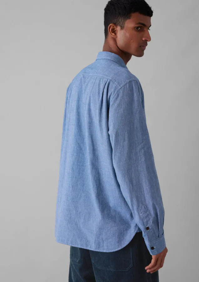 chambray_cotton_linen_shirt_9-1.webp Linen | Workwear-TOAST Chambray Cotton Linen Shirt DustyNavy