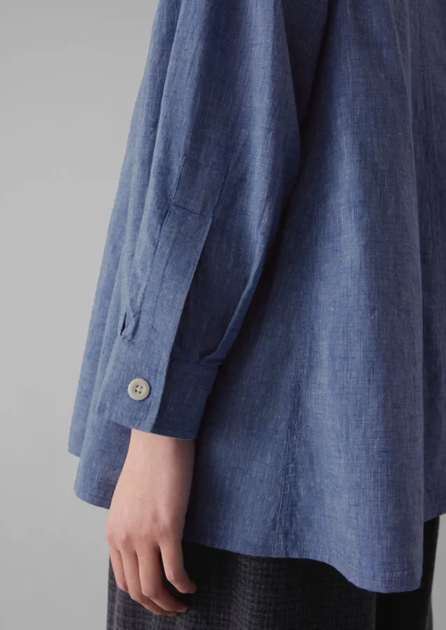 chambray_cotton_shirt_13.webp Workwear | Shirts-TOAST Cotton Shirt Chambray