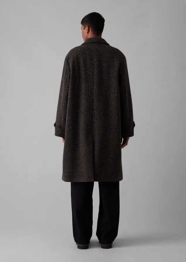 check_wool_overcoat_12.webp Coats & Jackets-TOAST Check Wool Overcoat BrownMarl