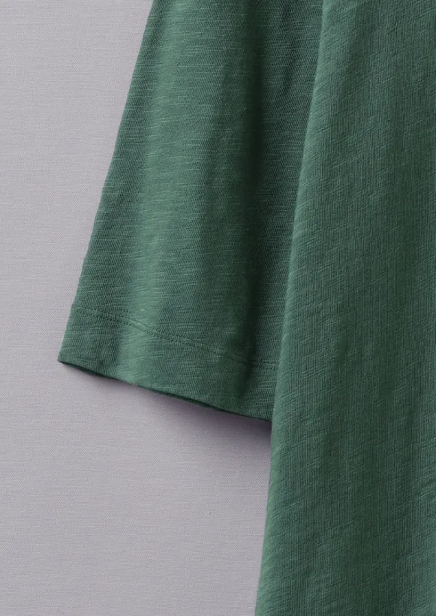cleo_garment_dyed_organic_cotton_tee_4.webp Jersey | Tops & Tees-TOAST Cleo Garment Dyed Organic Cotton Tee MarbleGreen