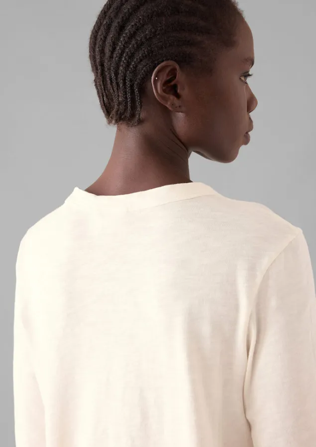 cleo_garment_dyed_organic_cotton_tee_6-3.webp Jersey | Tops & Tees-TOAST Cleo Garment Dyed Organic Cotton Tee Chalk