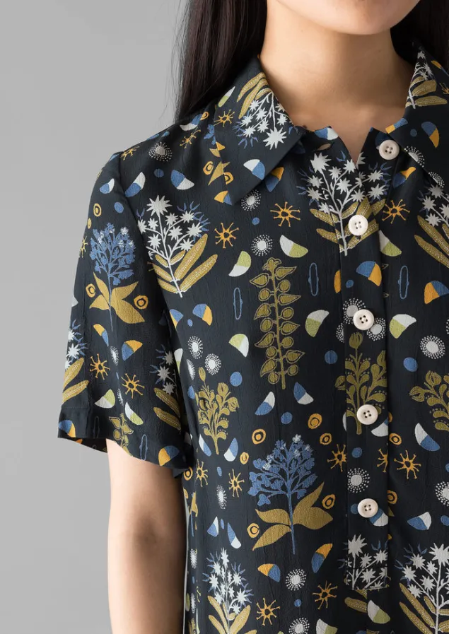 collector_print_fluid_shirt_dress_4-1.webp Dresses-TOAST Collector Print Fluid Shirt Dress OilGreen