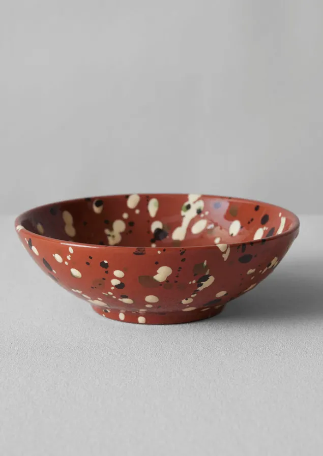 cortona_splatter_bowl_8.webp Ceramics | Tableware-TOAST Cortona Splatter Bowl Terracotta/Multi