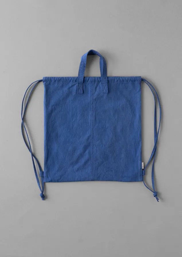 Bags & Belts-TOAST Cotton Canvas Drawstring Bag Blue