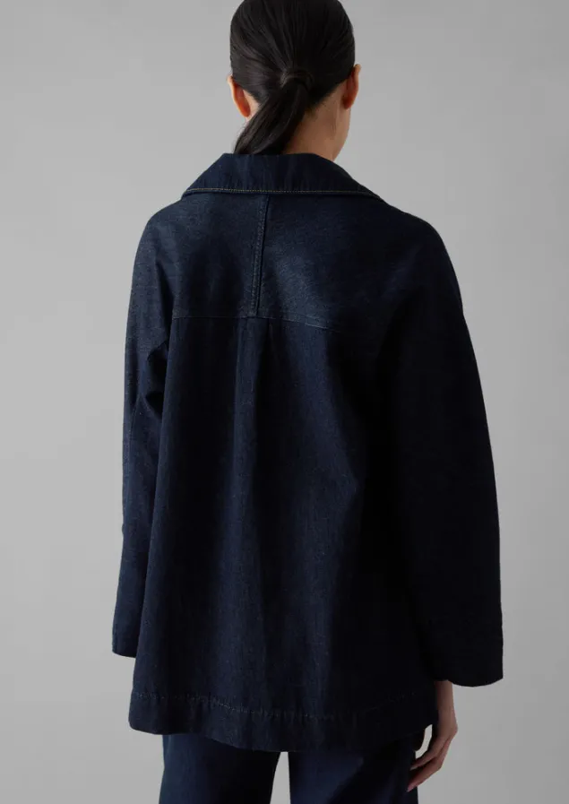 cotton_hemp_denim_smock_11.webp Denim | Tops & Tees-TOAST Cotton Hemp Denim Smock Indigo