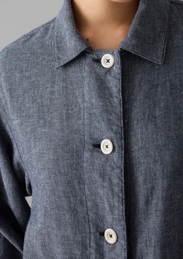 cotton_linen_twill_shirt_8.webp Linen | Loungewear-TOAST Cotton Linen Twill Shirt IndigoBlue