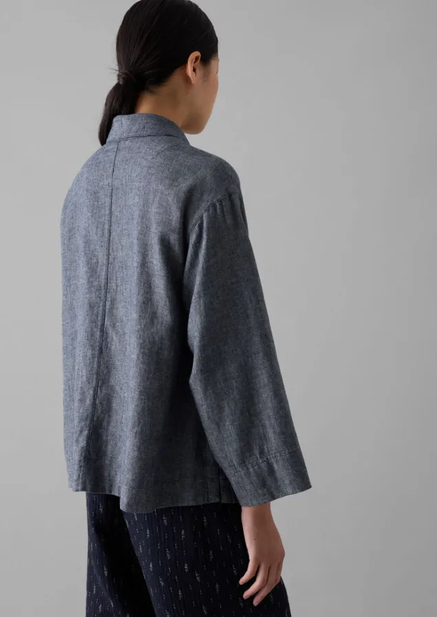 cotton_linen_twill_shirt_9.webp Linen | Loungewear-TOAST Cotton Linen Twill Shirt IndigoBlue