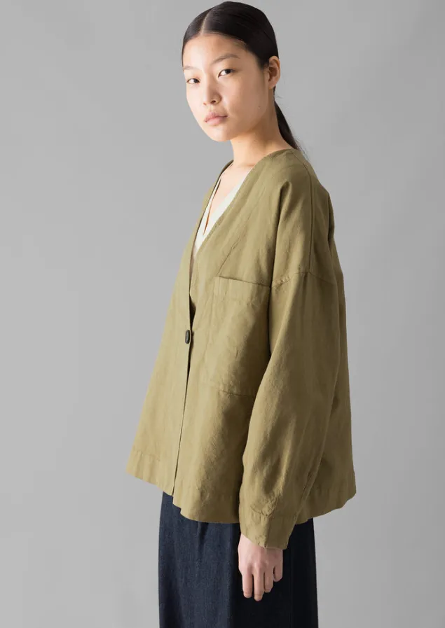 cotton_linen_wrap_jacket_16.webp Linen | Coats & Jackets-TOAST Cotton Linen Wrap Jacket GoldenSand