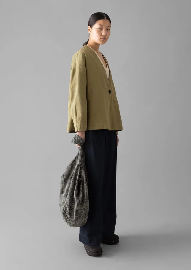cotton_linen_wrap_jacket_9.webp Linen | Coats & Jackets-TOAST Cotton Linen Wrap Jacket GoldenSand