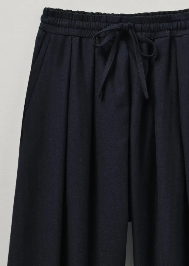 cotton_wool_herringbone_pull_on_trousers_6.webp Trousers-TOAST Cotton Wool Herringbone Pull On Trousers DarkNavy