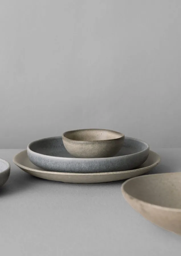 cove_stoneware_dinner_plate_4.webp Ceramics | Tableware-TOAST Cove Stoneware Dinner Plate SpeckledGrey