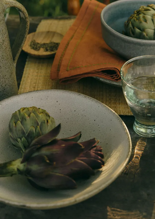 cove_stoneware_soup_bowl_5.webp Ceramics | Tableware-TOAST Cove Stoneware Soup Bowl SpeckledGrey