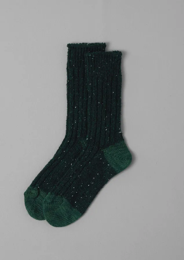 Socks & Tights-TOAST Decka Wool Socks Green