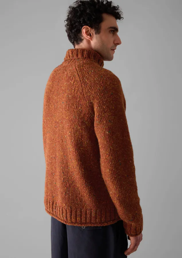 donegal_roll_neck_sweater_2-2.webp Knitwear-TOAST Donegal Roll Neck Sweater Copper