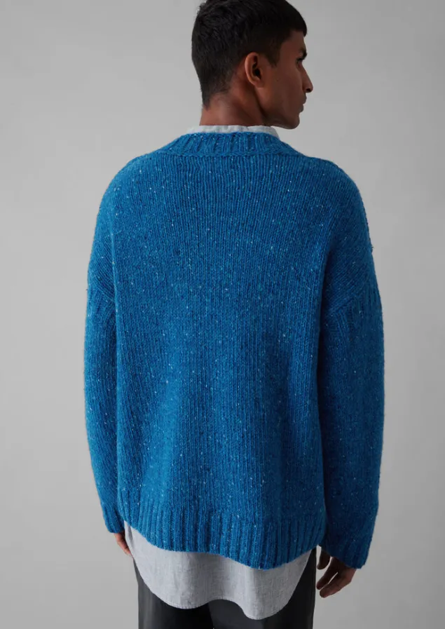 donegal_wool_high_neck_easy_sweater_3-2.webp Knitwear-TOAST Donegal Wool High Neck Easy Sweater NeptuneBlue