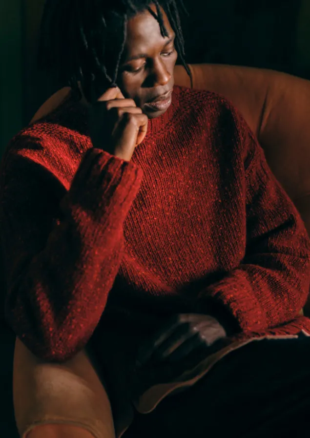 donegal_wool_high_neck_easy_sweater_8.webp Knitwear-TOAST Donegal Wool High Neck Easy Sweater RedGranite