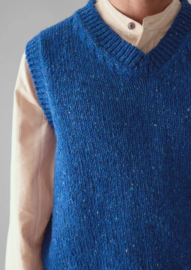 donegal_wool_knitted_tank_3-1.webp Knitwear-TOAST Donegal Wool Knitted Tank NeptuneBlue