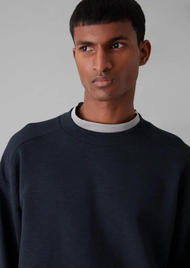 dropped_shoulder_loopback_jersey_sweatshirt_2-1.webp Tops & Tees | Shirts-TOAST Dropped Shoulder Loopback Jersey Sweatshirt Navy