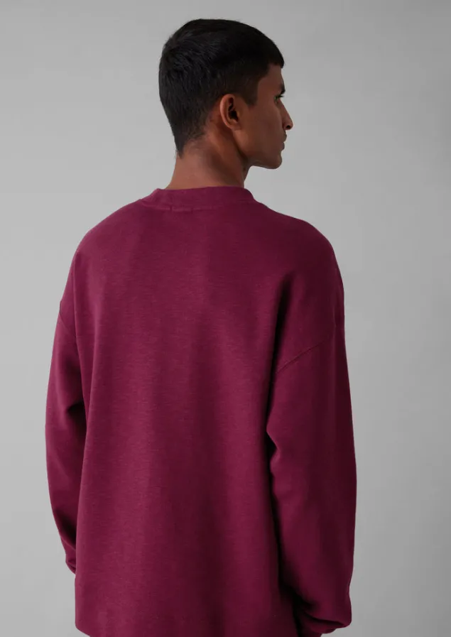 dropped_shoulder_loopback_jersey_sweatshirt_3.webp Tops & Tees | Shirts-TOAST Dropped Shoulder Loopback Jersey Sweatshirt Fuchsia