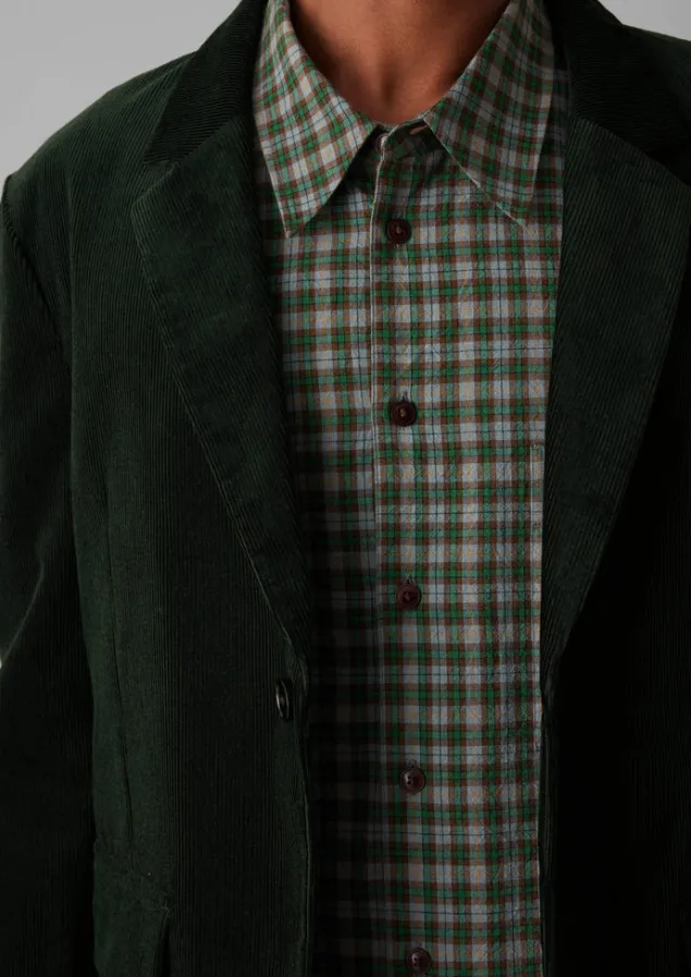 easy_tailored_organic_cord_jacket_2.webp Cord | Coats & Jackets-TOAST Easy Tailored Organic Cord Jacket MineralGreen