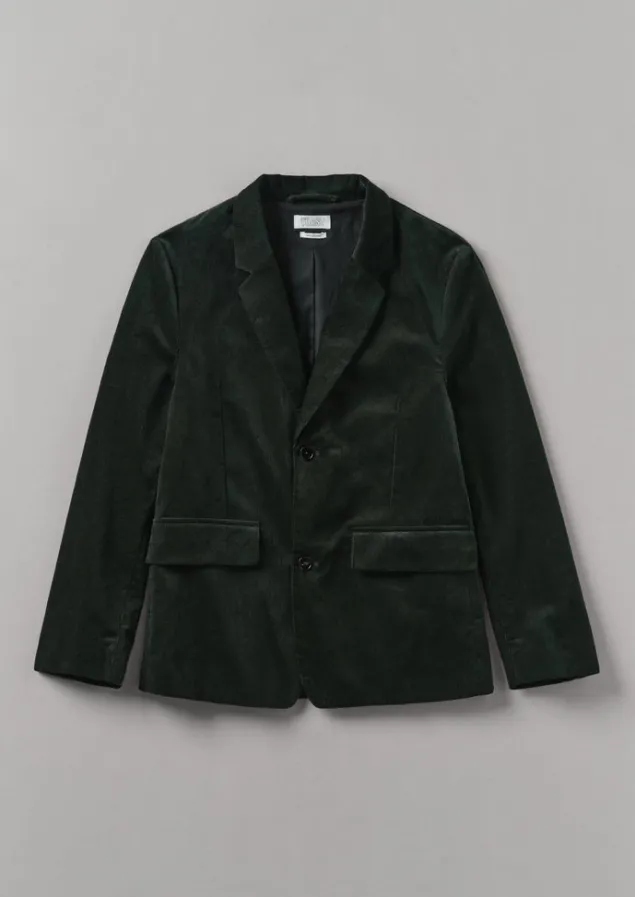 easy_tailored_organic_cord_jacket_5.webp Cord | Coats & Jackets-TOAST Easy Tailored Organic Cord Jacket MineralGreen