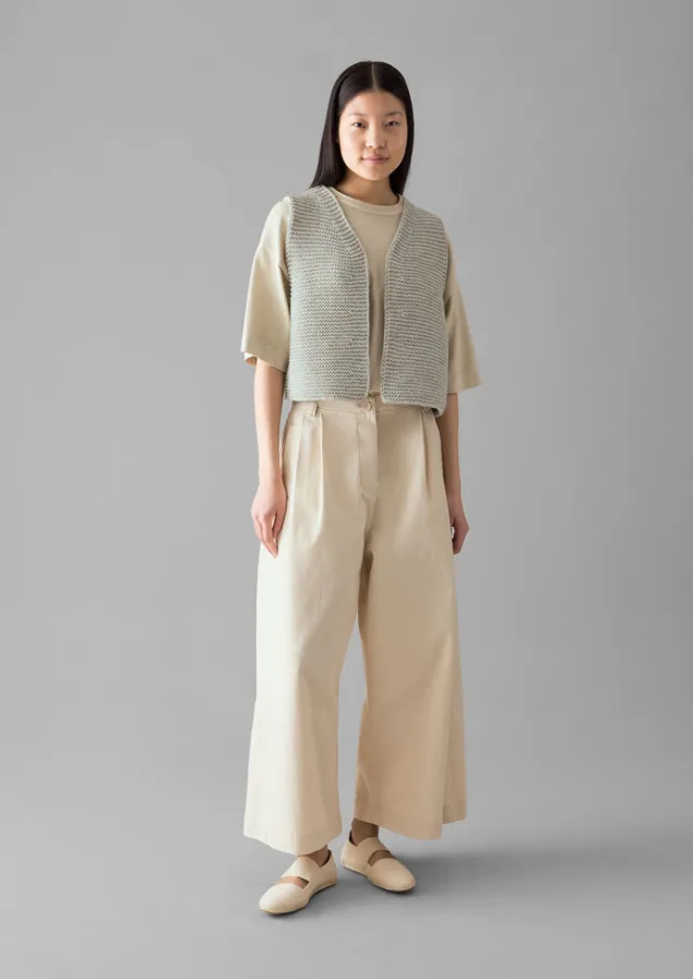 ecru_denim_pleat_front_trousers_2.webp Denim | Jeans-TOAST Denim Pleat Front Trousers Ecru