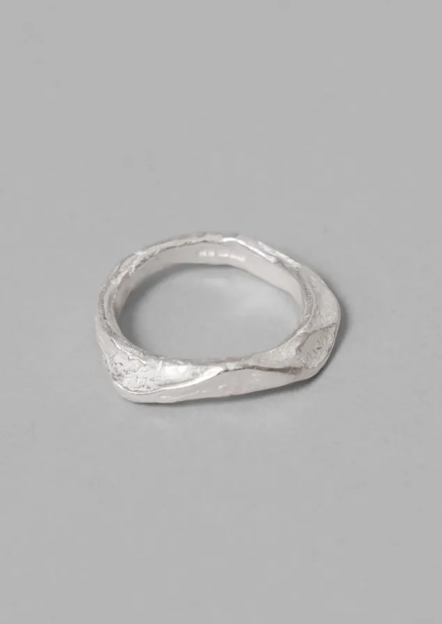 Jewellery-TOAST Emily Nixon Band Ring Silver